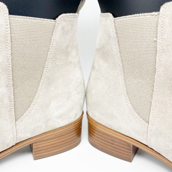 Marc Fisher Women's Yikalo Suede Leather Chelsea Bootie Taupe Size 9 M - Picture 14 of 15